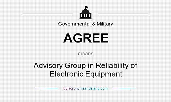 Formacion del Advisory Group on Reliability of Electronic Equipment