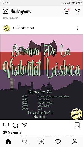 Jornada per la Visibilitat Lèsbica