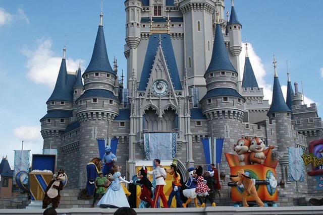 arrived at Disney World