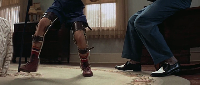 Forrest  hip dances with Elvis