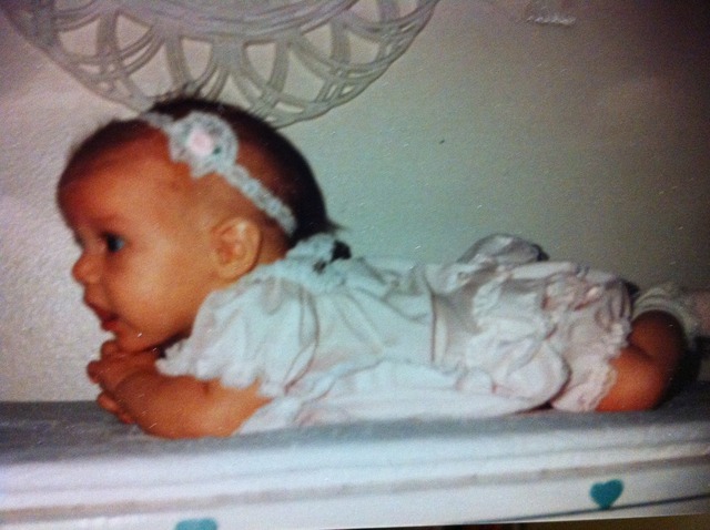 I was born! 10lb4oz!