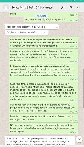 MENSAGEM para a avó
