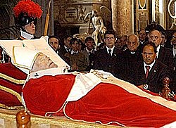 Muerte del Papa Juan Pablo II
