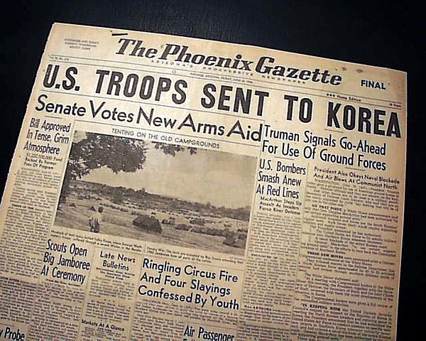 US enters Korean War