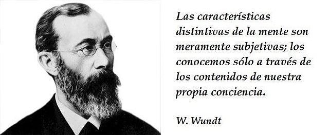 ESTRUCTURALISMO (Wilhelm Wundt)