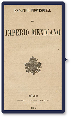 REGLAMENTO PROVISIONAL POLÍTICO DEL IMPERIO  MEXICANO