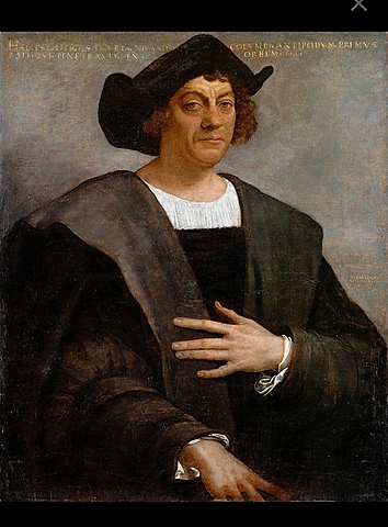 Christopher Columbus discovers America