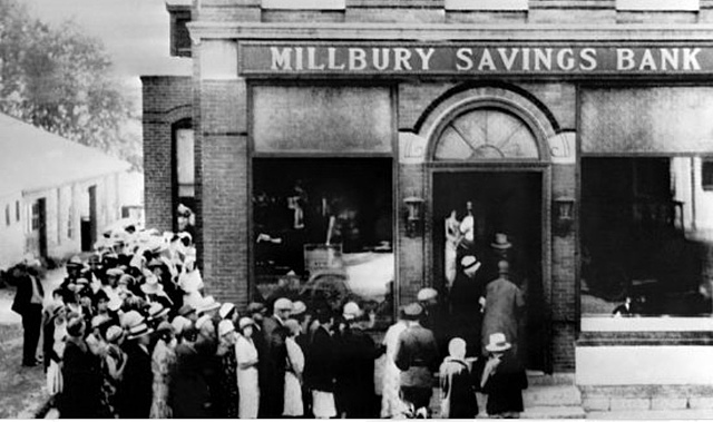 The stock market crash of 1929