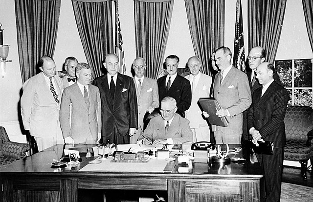 North Atlantic Treaty is signed (NATO)