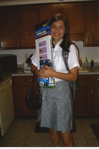 First day of high school at McGill Toolen Catholic High School
