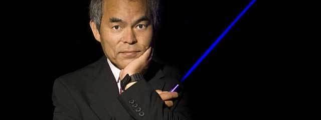 Primer LED azul brillante