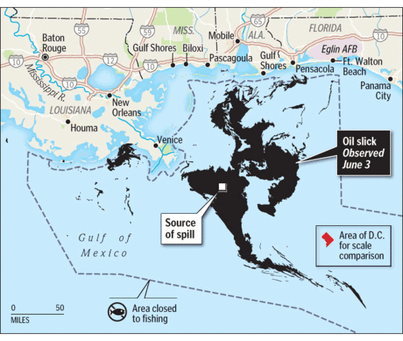 oil spill in gulf of mexico