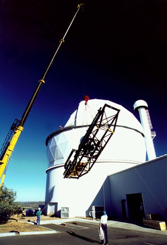 The largest optical telescope in the U.S. was built