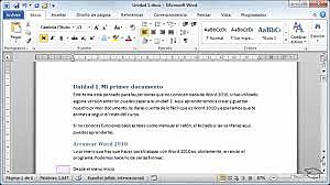 La Microsoft Word 2010 introduce muy pocos cambios a nivel de usabilidad. Una usabilidad que, por otra parte, sigue siendo del todo excelente. Microsoft Word 2010 mantiene la interfaz de cinta (o Ribbon) que se introdujo en la versión 2007.
