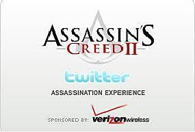 Assassin's Creed II - Twitter Assassination Experience