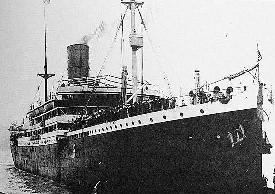 SS Ancona Sinks after the Lusitania