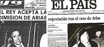 Dimisión Arias Navarro