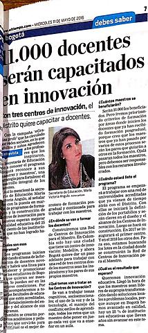 11.OOO docentes serán capacitados en educación