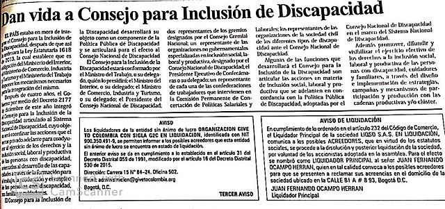 Dan vida a Consejo para Inclusión de Discapacidad