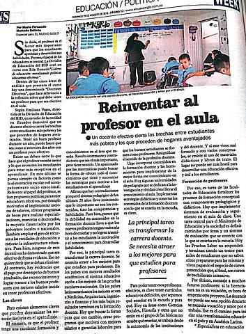 Reinventar al profesor en el aula