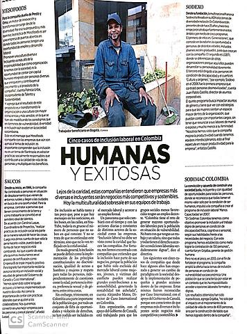 Cinco casos de inclusión laboral en Colombia, humanas y exitosas