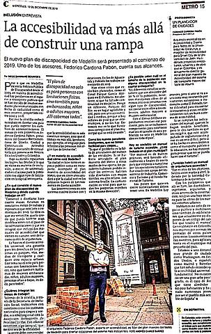 La accesibilidad va más allá de construir una rampa