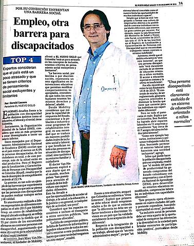 Empleo, otra barrera para discapacitados