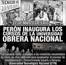 Peron - Universidad Obrera Nacional