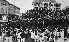 Huelga minera en Bilbao