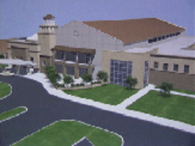 Started working part time at Christ United Methodist Church