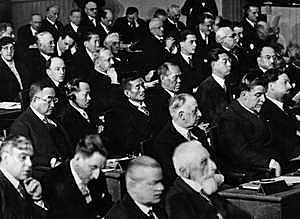 First meeting of The league of Nations