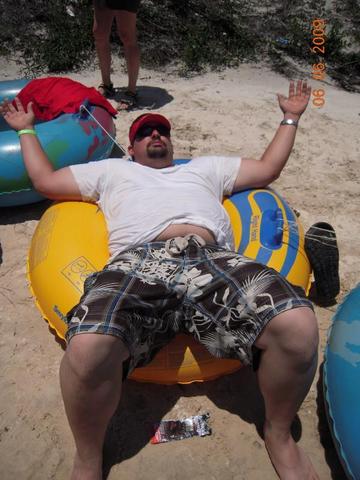 Rolling down the river