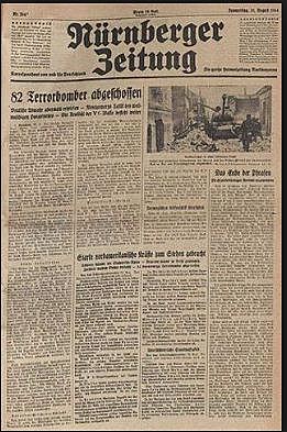 Primer Periódico Nurenberg Zeitung