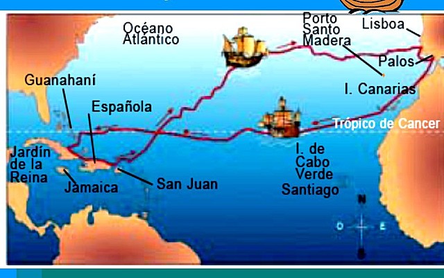 1º Viaje de Colón □■