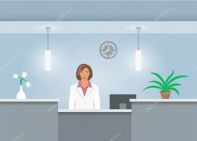 trabajar de administradora en un hospital