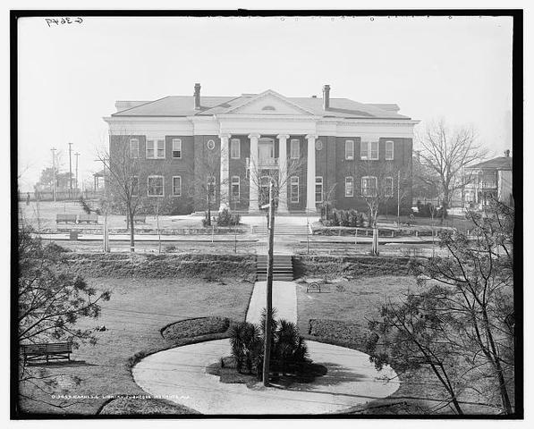 Tuskegee Normal and Industrial Institute is established in Alabama