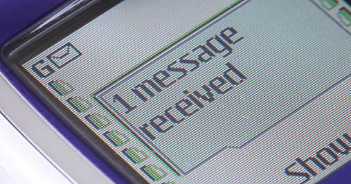 El primer SMS fue enviado