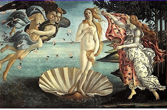 De geboorte van Venus