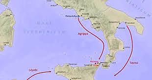 La batalla naval de Nauloco