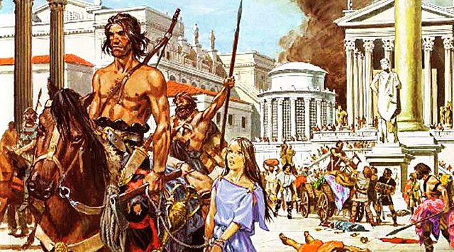 I Galli occupano e saccheggiano Roma