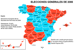 Elecciones generales de España de 2008