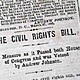 Civil rights act of 1866