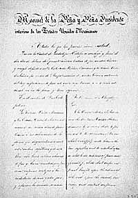 Signing of the Treaty of Guadalupe Hidalgo