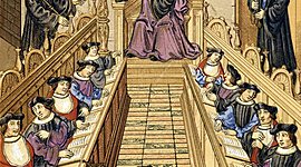 Timeline: Evolución del pensamiento pedagógico escuela francisca-humanistas europeos