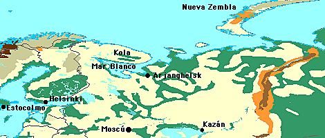 Expedición de Willoughby- Chancellor. ○●