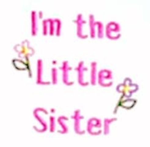 My little sister, Caroline is born