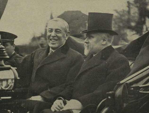 President Wilson Arrives in Paris for Peace