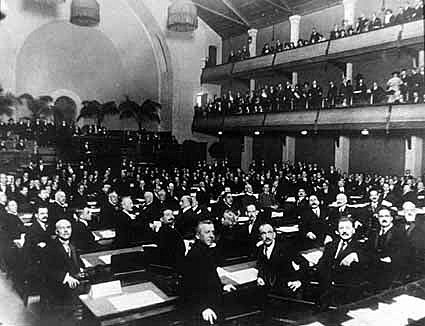 The First Meeting of the League of Nations