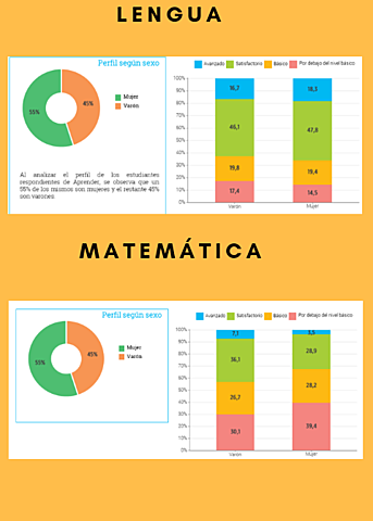 DESEMPEÑOS SEGÚN EL GÉNERO