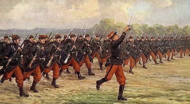 French troops enter Lorraine